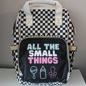 NWOT Pop Pop, Emo Diaper Bag.